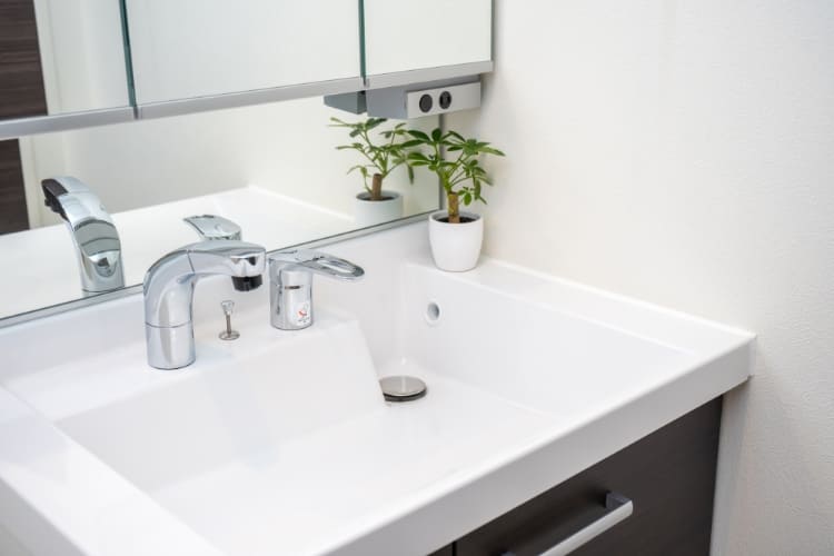 毎日使う水回り機器をショールームで見ていたものを取り入れたい